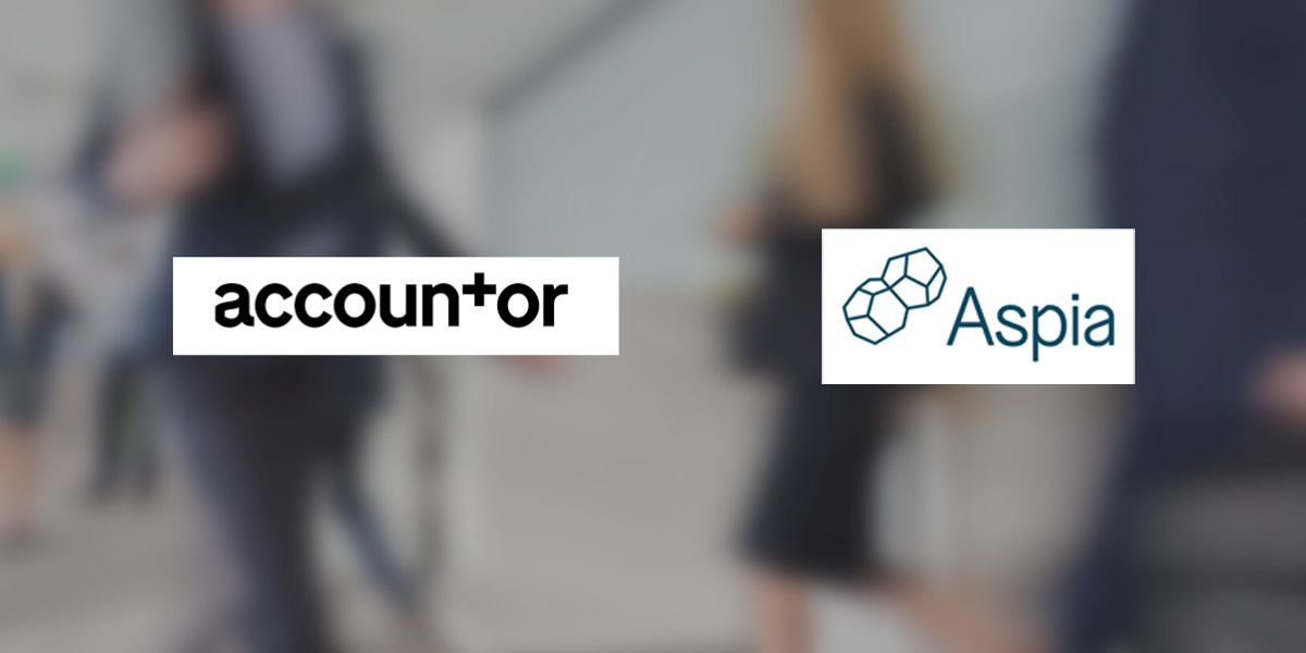 Accountor och Aspia